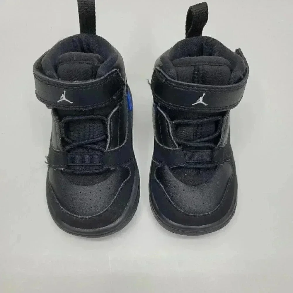 Nike Air Jordan Fadeaway 23 Black & Blue Childs Size 4C